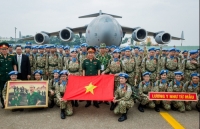 viet nam hoan thanh chuyen quan tham gia luc luong gin giu hoa binh tai nam sudan