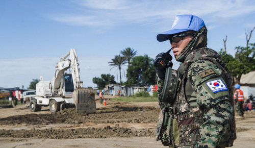 vai tro cua luc luong gin giu hoa binh o nam sudan