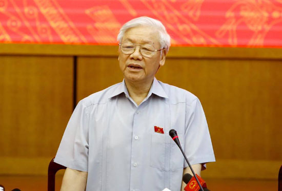 trung uong gioi thieu dong chi nguyen phu trong de quoc hoi bau lam chu tich nuoc