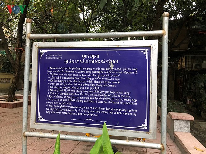 anh ha noi san choi khu tap the bien thanh noi buon ban nhech nhac