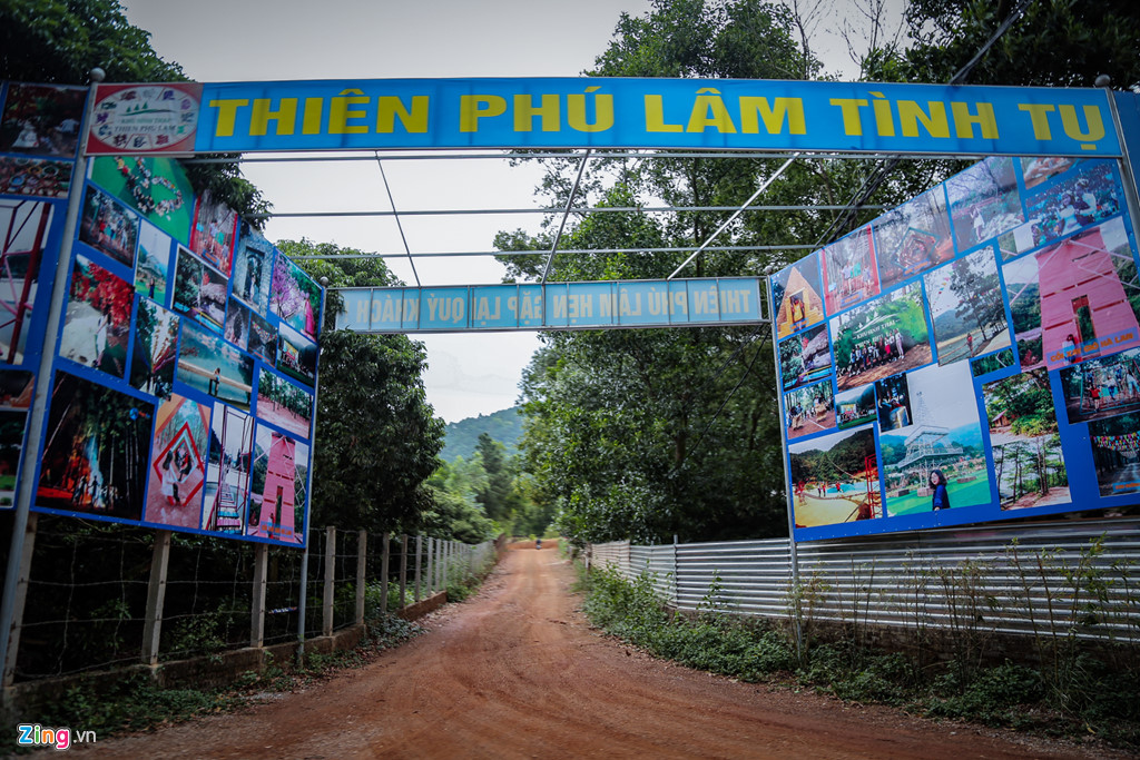 toan canh nha ca si my linh va cac khu nghi duong giua rung phong ho