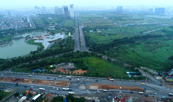 duong 10 lan xe noi hai tuyen vanh dai o thu do