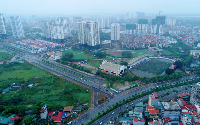 duong 10 lan xe noi hai tuyen vanh dai o thu do