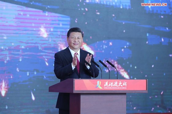 Trung Quốc: Khánh thành cầu vượt biển dài nhất thế giới nối HongKong với đại lục trung quoc khanh thanh cau vuot bien dai nhat the gioi noi hongkong voi dai luc