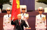 hinh anh le tuyen the cua chu tich nuoc nguyen phu trong