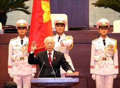 Video tường thuật Lễ Tuyên thệ nhậm chức của Tân Chủ tịch nước