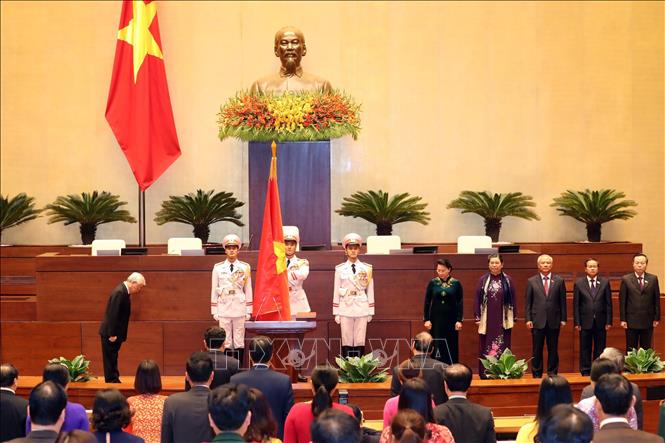 hinh anh le tuyen the cua chu tich nuoc nguyen phu trong
