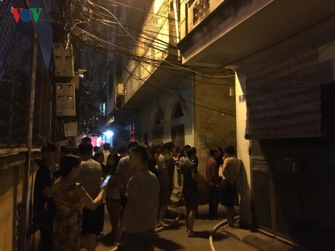 chay lon tai pho vu ngoc phan ha noi