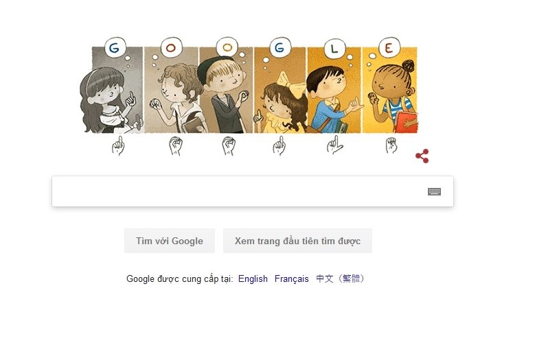 logo google hom nay vinh danh ong abbe charles michel de lepee la ai