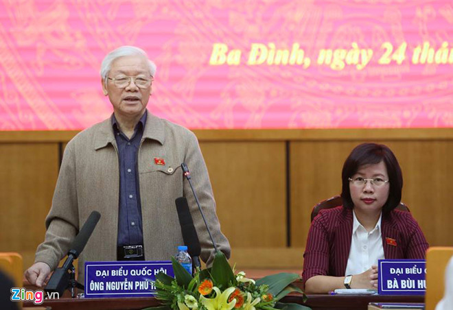 tong bi thu trung uong khong bao gio nhut chi chong tham nhung