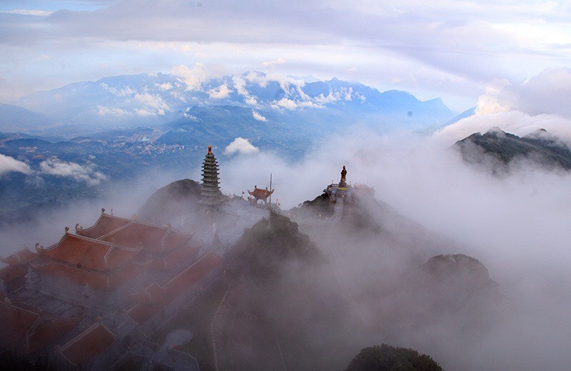 nhiet do xuong 3 do c dinh fansipan xuat hien bang tuyet