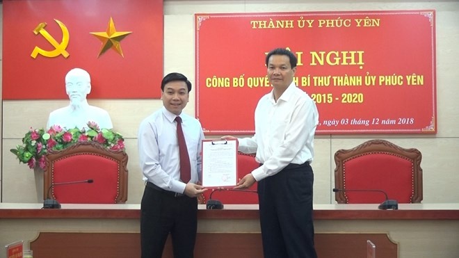 nhan su moi vinh phuc tan bi thu thanh uy phuc yen la ai