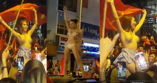 Chung kết AFF 2018: CSGT TP HCM khuyến cáo không quá khích, cởi đồ xuống đường chung ket aff 2018 csgt tp hcm khuyen cao khong qua khich coi do xuong duong