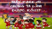 thu mon dang van lam quy goi om cot doc va bat khoc khi viet nam vo dich aff cup 2018