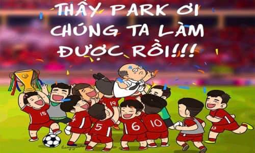 viet nam vo dich tran ngap tren mang xa hoi