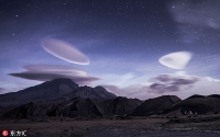 dam may ky la hinh canh chim hong hac bat ngo xuat hien o dien bien