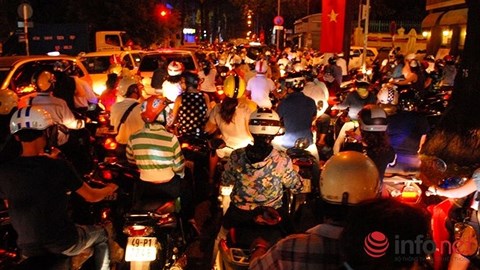 tphcm cam cac loai xe vao khu vuc trung tam quan 3 trong sang chu nhat 2312