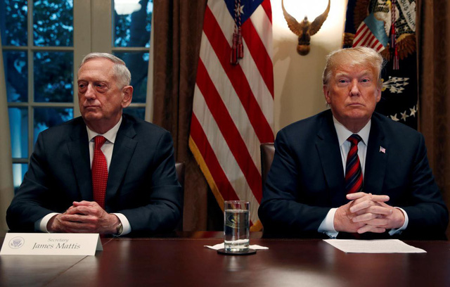 Nổi giận vì thư từ chức, ông Trump buộc Bộ trưởng Quốc phòng thôi việc ngay lập tức noi gian vi thu tu chuc ong trump buoc bo truong quoc phong thoi viec ngay lap tuc