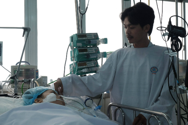 ba bau dot ngot bi viem co tim khien thai nhi tu vong