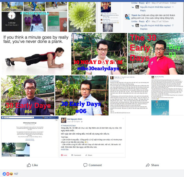 thu thach 30 ngay day som khoi dau cho ca nam nang dong