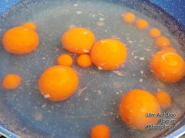 Chè trôi gấc thơm ngon, nóng hổi cho Rằm tháng Giêng che troi gac thom ngon nong hoi cho ram thang gieng