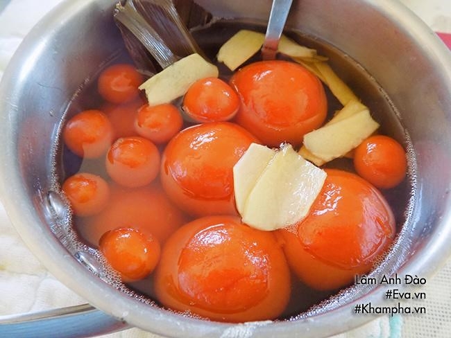 Chè trôi gấc thơm ngon, nóng hổi cho Rằm tháng Giêng che troi gac thom ngon nong hoi cho ram thang gieng