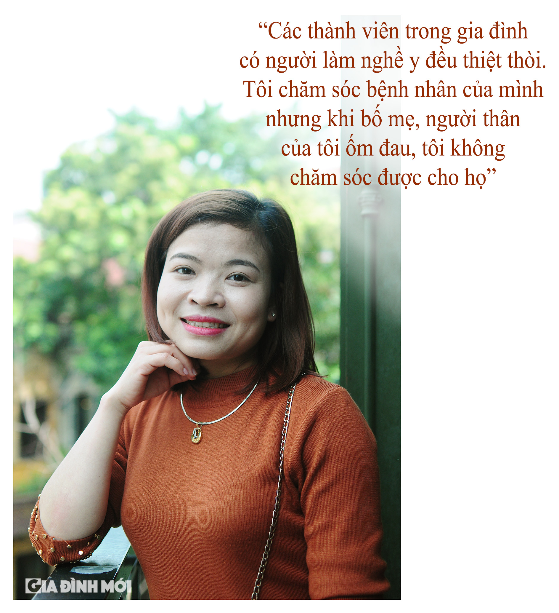 dieu duong nghe cham soc benh nhan nhung khi bo me nguoi than om dau lai khong cham soc duoc