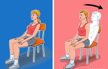 Chỉ cần ngồi trên ghế tập 7 động tác này bạn sẽ có ngay bụng phẳng, eo thon