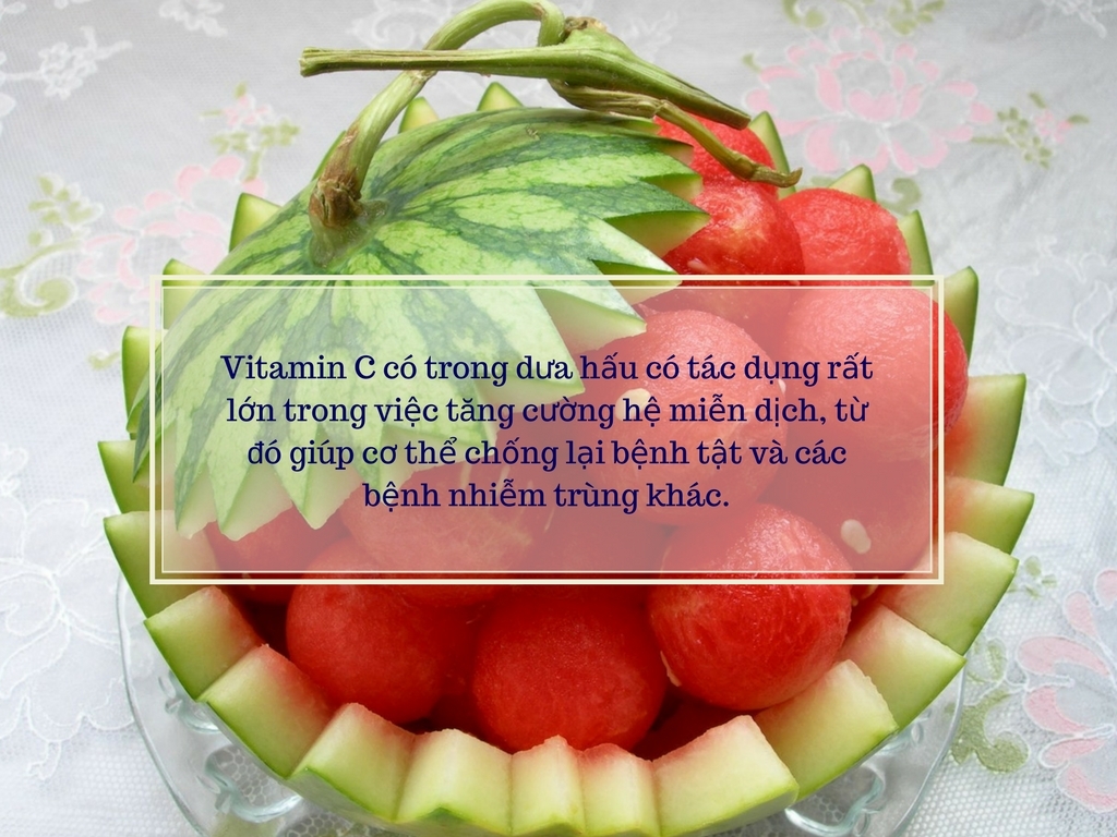 Dưa hấu chống lão hóa và cải thiện sức khỏe mắt dua hau chong lao hoa va cai thien suc khoe mat