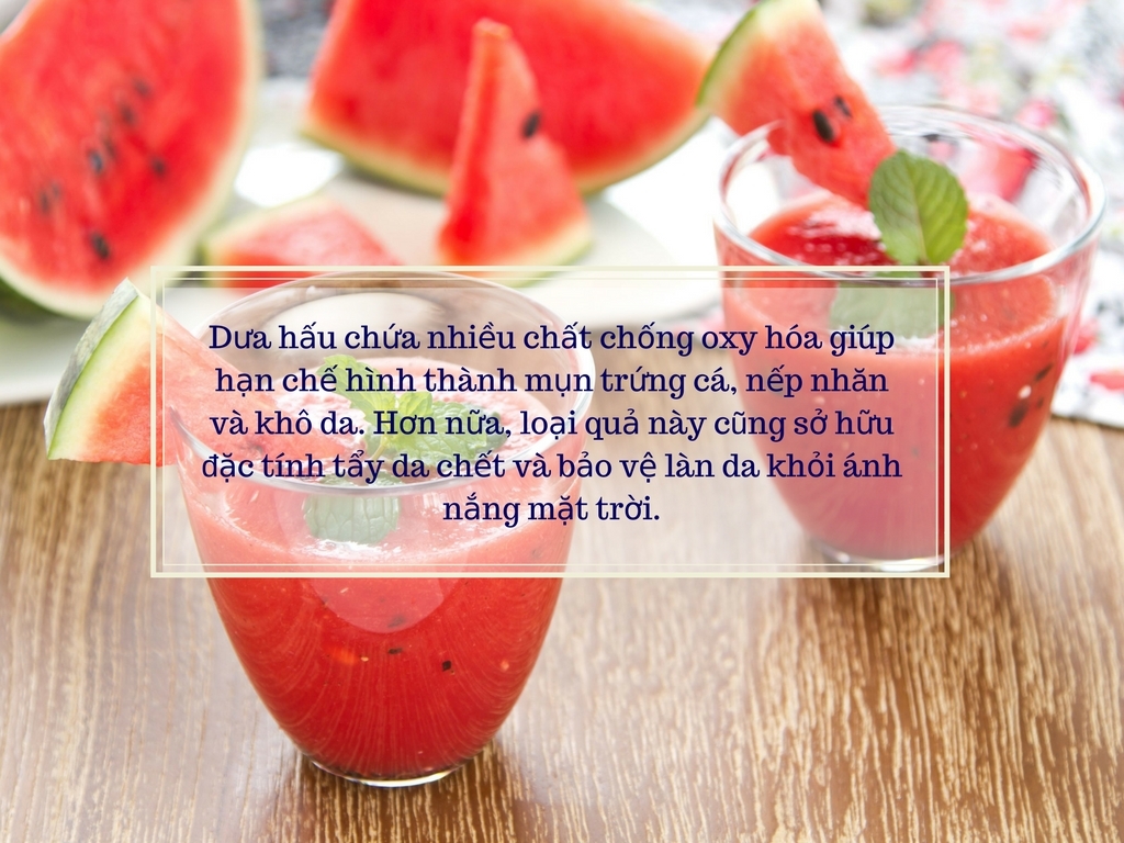 Dưa hấu chống lão hóa và cải thiện sức khỏe mắt dua hau chong lao hoa va cai thien suc khoe mat