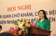 Bộ Y tế: Người dân chờ đợi trung bình 48,5 phút mỗi lần khám bệnh