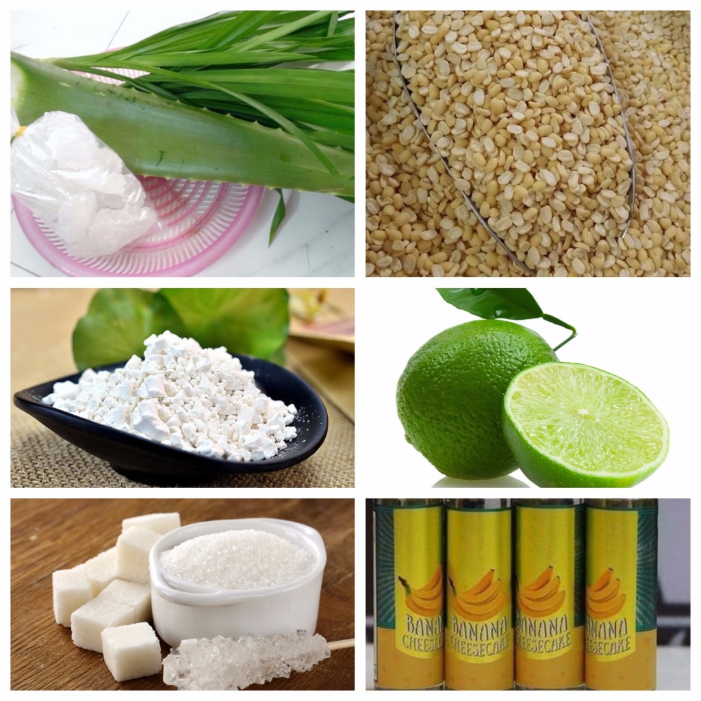 Chè đậu xanh nha đam, thanh mát đẹp da che dau xanh nha dam thanh mat dep da