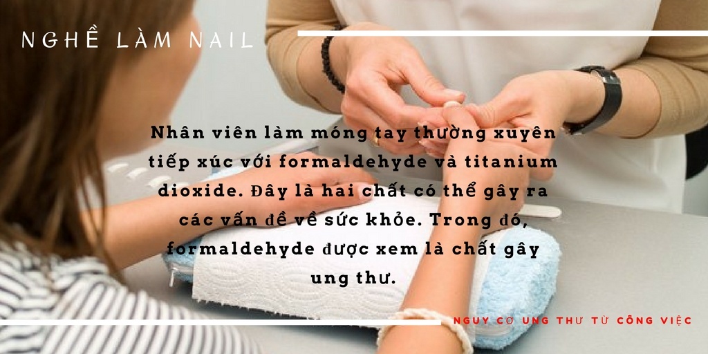 Những môi trường nghề nghiệp làm tăng nguy cơ mắc bệnh ung thư nhung moi truong nghe nghiep lam tang nguy co mac benh ung thu