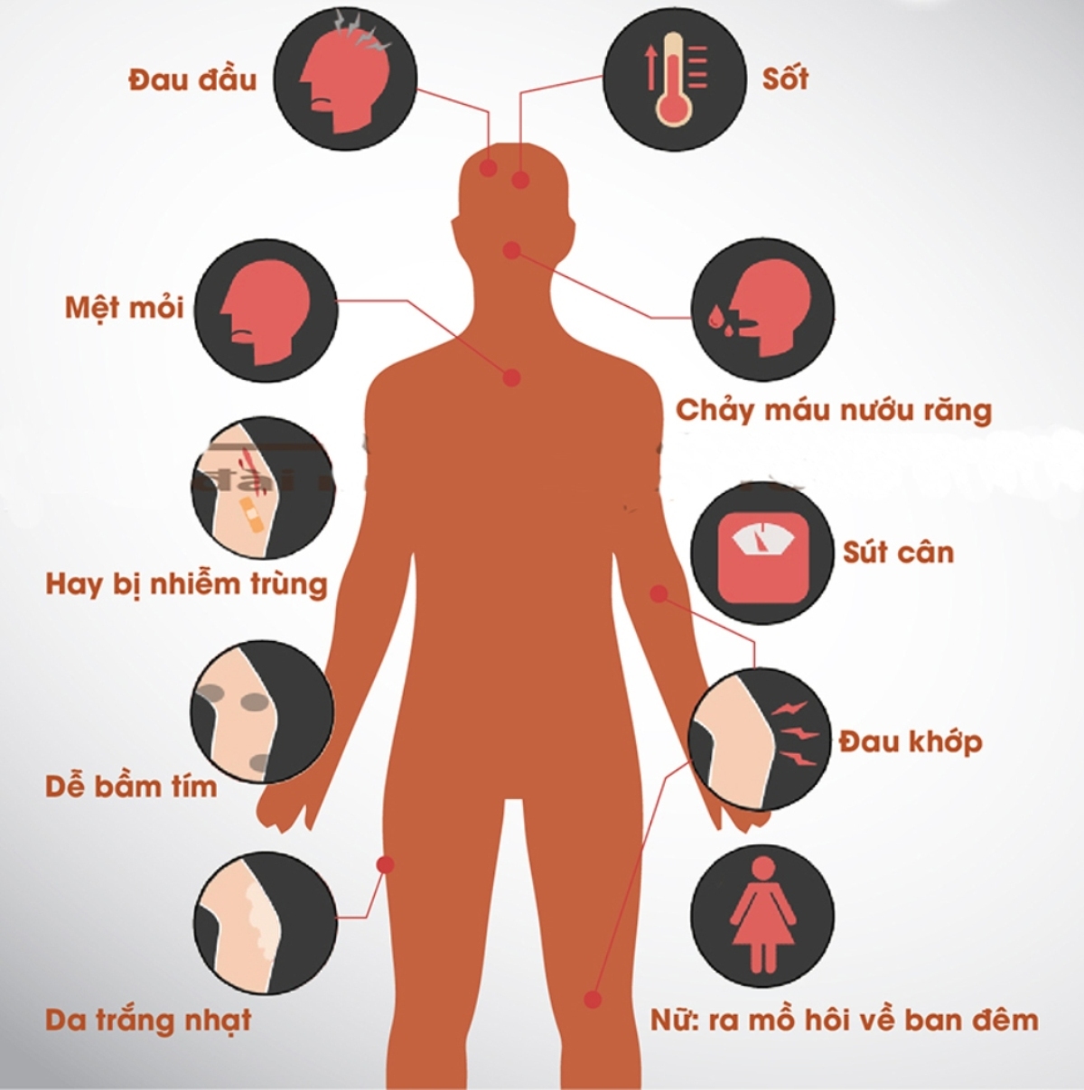 10 dau hieu ung thu mau moi nguoi can canh giac