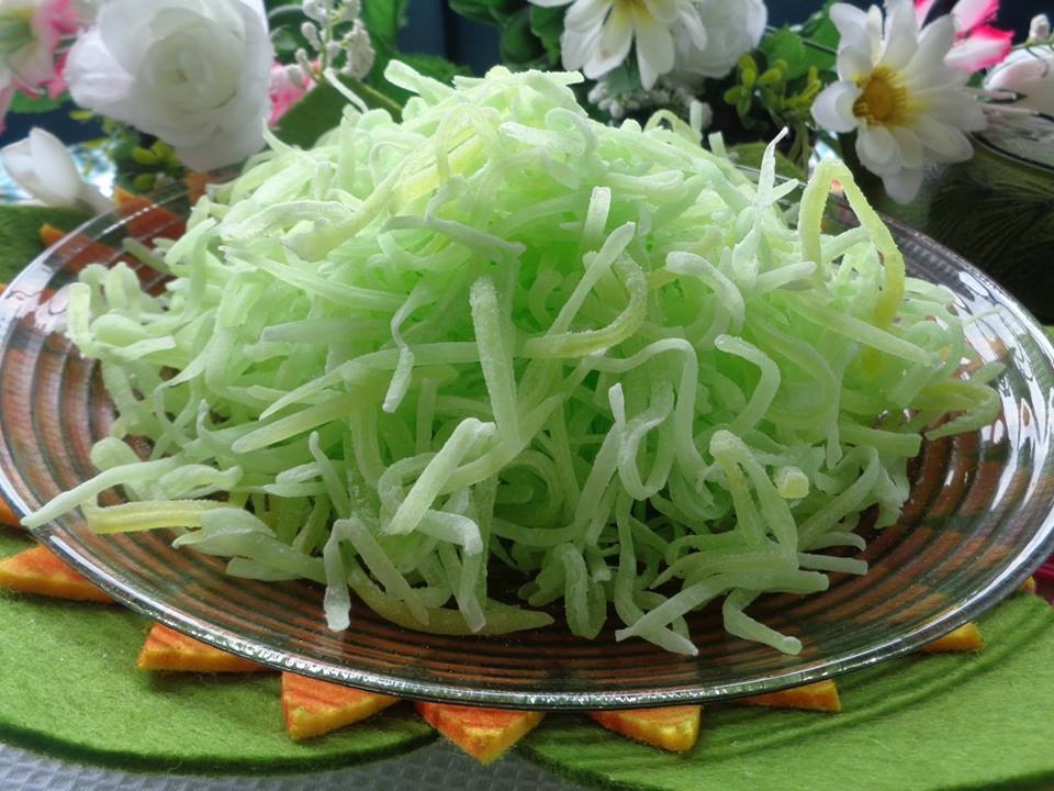 cach lam mut du du vi la dua don gian khong can voi cho tet nay