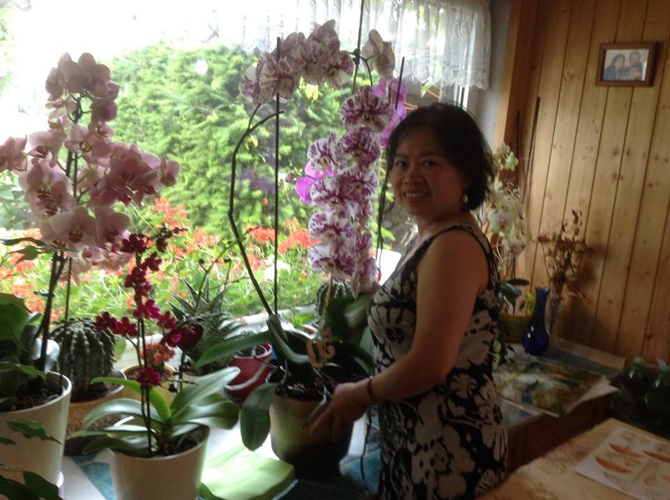 can nha dep lang man nho nhung gio lan khoe sac cua me viet o duc