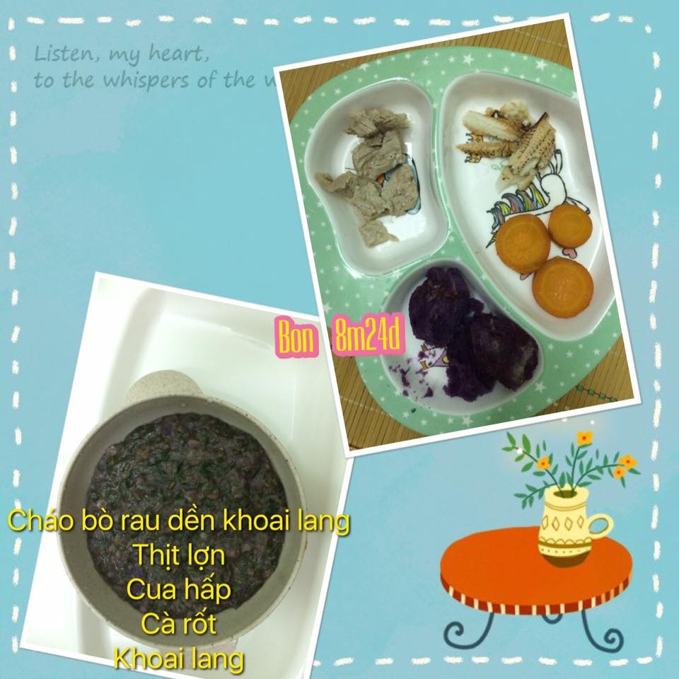 an dam chi la chuyen nho voi thuc don cua ba me dam tung ap dung ca 3 kieu an dam