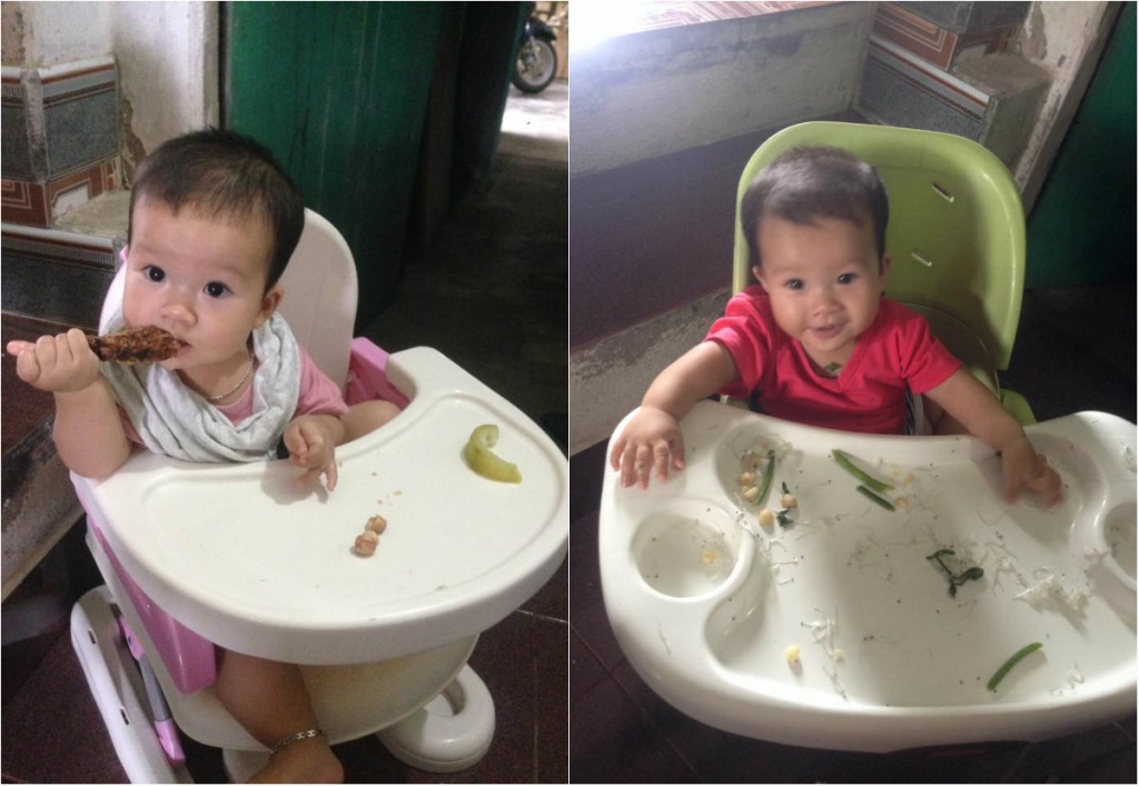 thuc don an dam blw cua me 9x hai phong giup con an mai khong chan