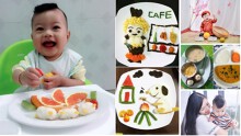 Mẹ 9X trang trí món ăn ngộ nghĩnh, đẹp mắt khiến bé nhìn là thích ăn ngay