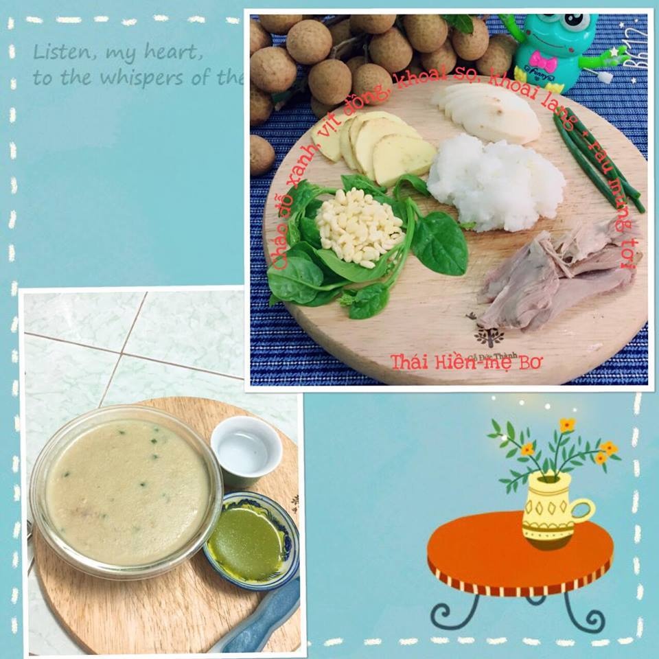 me 9x ha thanh che bien da dang mon chao an dam bo duong con an mai khong chan