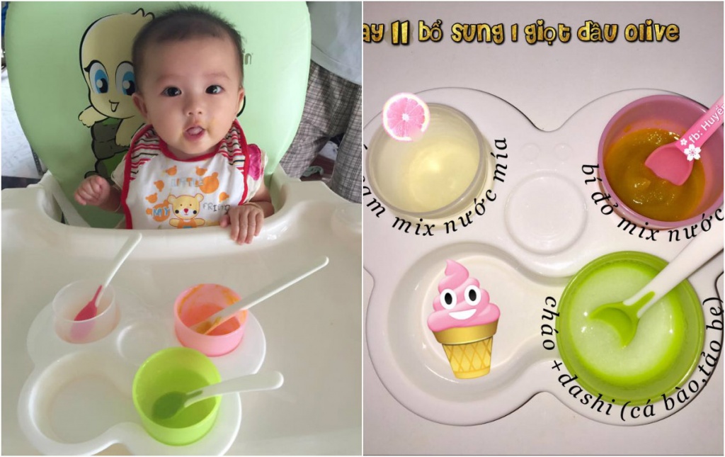 Mẹ trẻ Sài thành chia sẻ bí quyết cho con ăn dặm kiểu Nhật không nước mắt me tre sai thanh chia se bi quyet cho con an dam kieu nhat khong nuoc mat