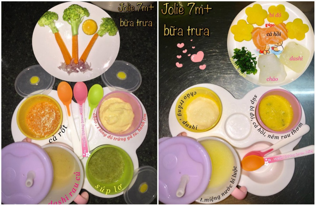 Mẹ trẻ Sài thành chia sẻ bí quyết cho con ăn dặm kiểu Nhật không nước mắt me tre sai thanh chia se bi quyet cho con an dam kieu nhat khong nuoc mat