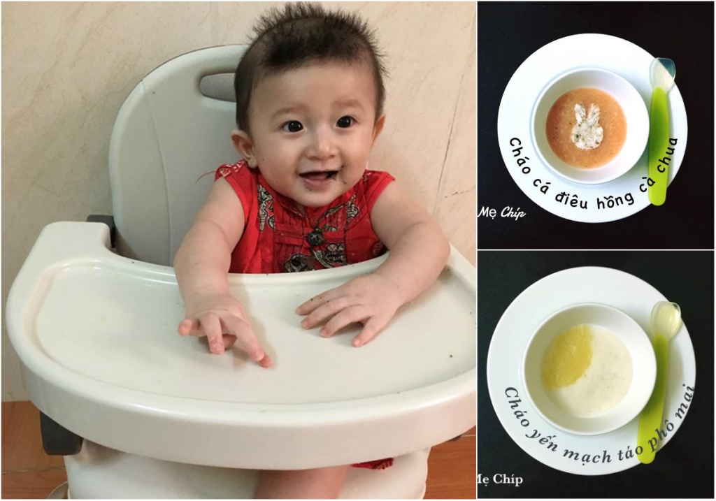 Mẹ đảm 9X chia sẻ thực đơn món cháo ăn dặm thơm ngon và bổ dưỡng me dam 9x chia se thuc don mon chao an dam thom ngon va bo duong giup con an mot loang het veo