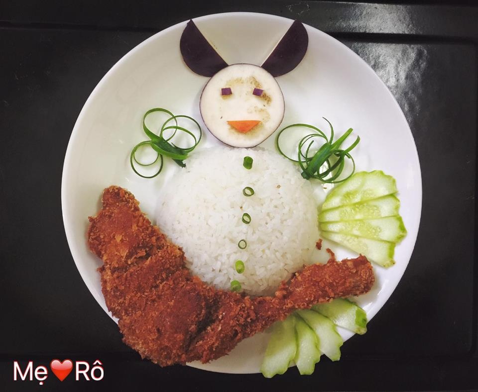 Mẹ trẻ 8x khéo tay trang trí những bữa cơm 'đẹp như tranh' khiến con chưa bao giờ bỏ bữa me tre 8x kheo tay trang tri nhung bua com dep nhu tranh khien con chua bao gio bo bua
