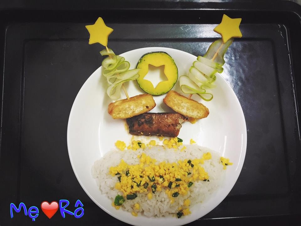 Mẹ trẻ 8x khéo tay trang trí những bữa cơm 'đẹp như tranh' khiến con chưa bao giờ bỏ bữa me tre 8x kheo tay trang tri nhung bua com dep nhu tranh khien con chua bao gio bo bua