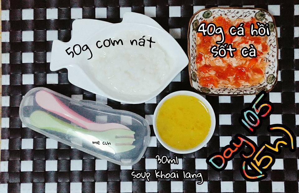 Mẹ 9x chia sẻ thực đơn cơm nát giúp con không bao giờ chê cơm mẹ nấu me 9x chia se thuc don com nat giup con khong bao gio che com me nau
