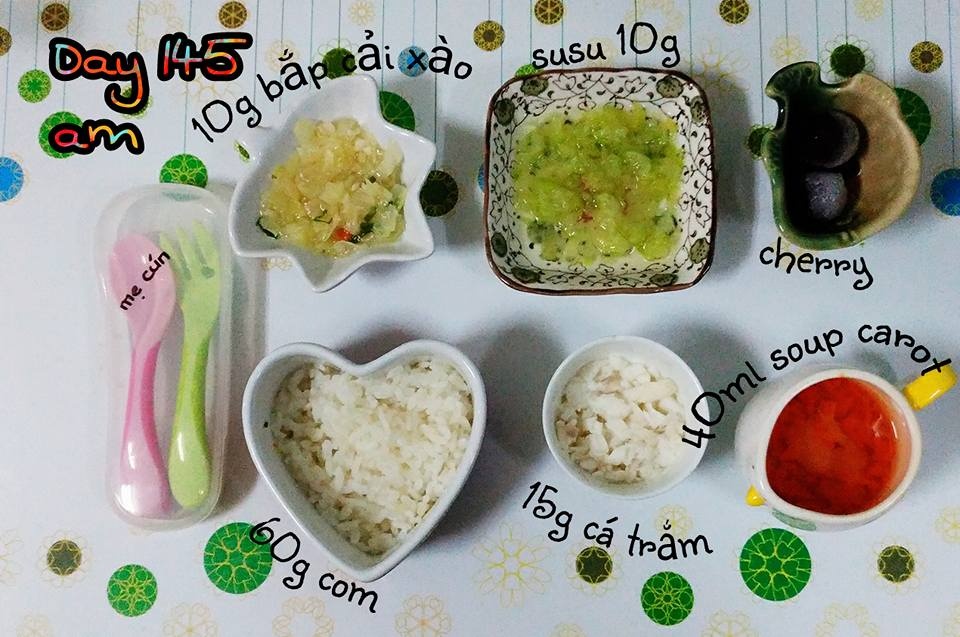 Mẹ 9x chia sẻ thực đơn cơm nát giúp con không bao giờ chê cơm mẹ nấu me 9x chia se thuc don com nat giup con khong bao gio che com me nau