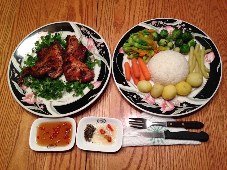 nang dau viet o my khoe mam com toan mon viet ngon khong cuong noi