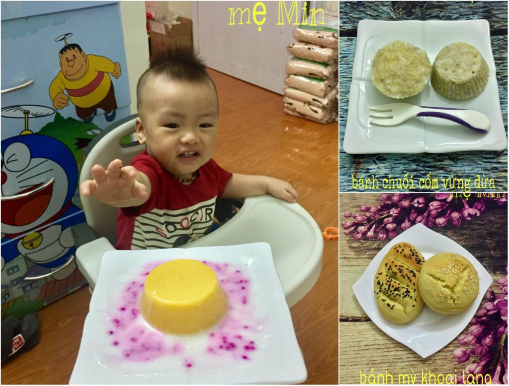 cuoi tuan me tro tai vao bep lam cac mon banh an dam thom ngon dam bao be nao cung me tit