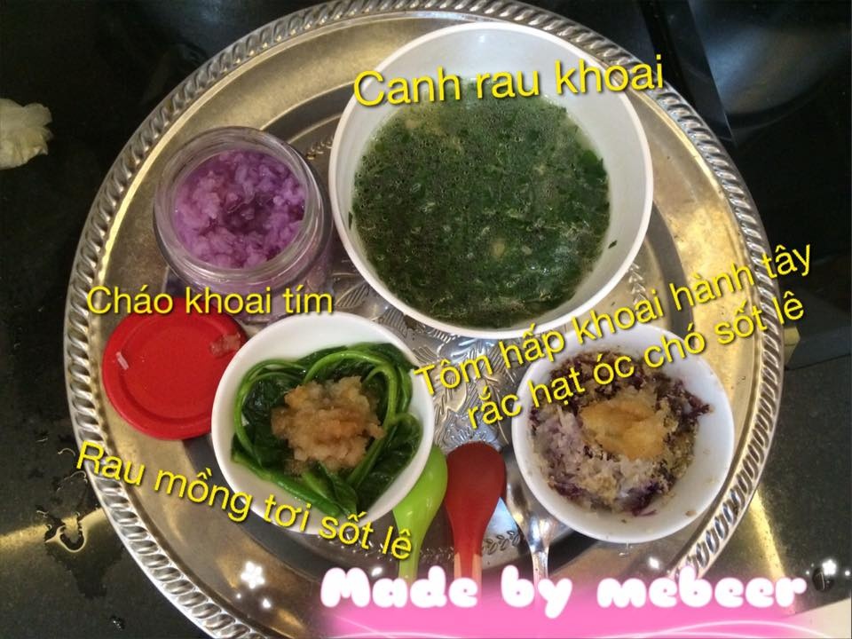 Thực đơn ăn dặm kiểu Nhật kết hợp BLW cho bé mới bắt đầu ăn dặm thuc don an dam kieu nhat ket hop blw cho be moi bat dau an dam